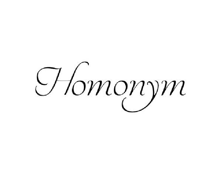 HOMONYM