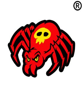 红蜘蛛图形