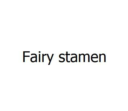 Fairy stamen