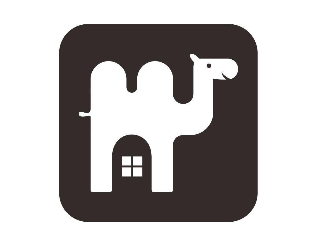 图形-骆驼-房屋
