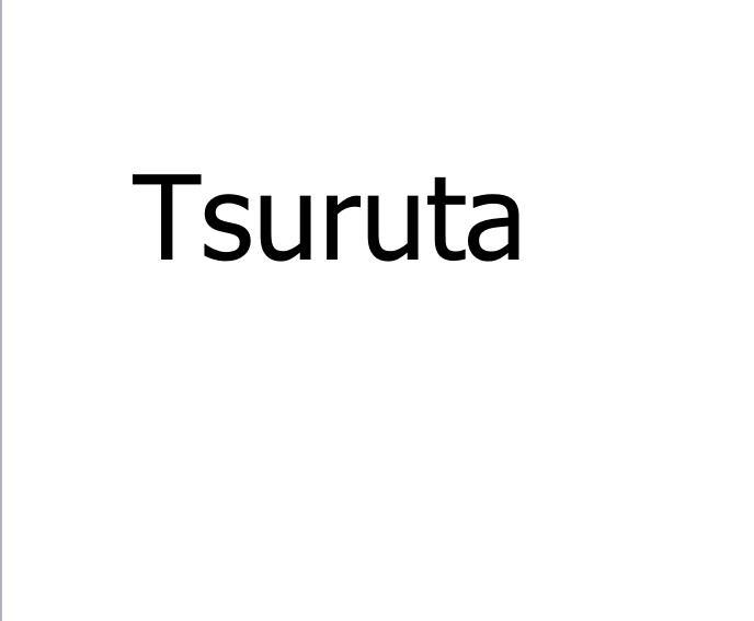 TSURUTA